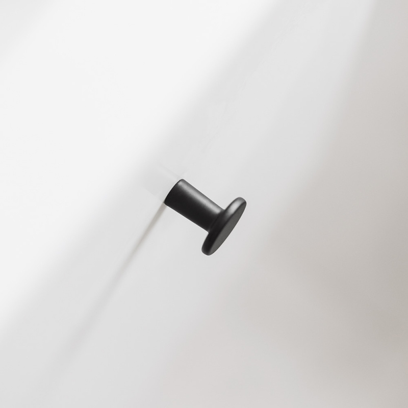 Knott Bob – Ø28mm – Matt sort