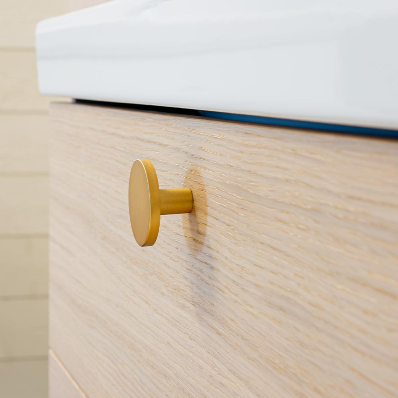 Knott Como Big - Børstet Messing