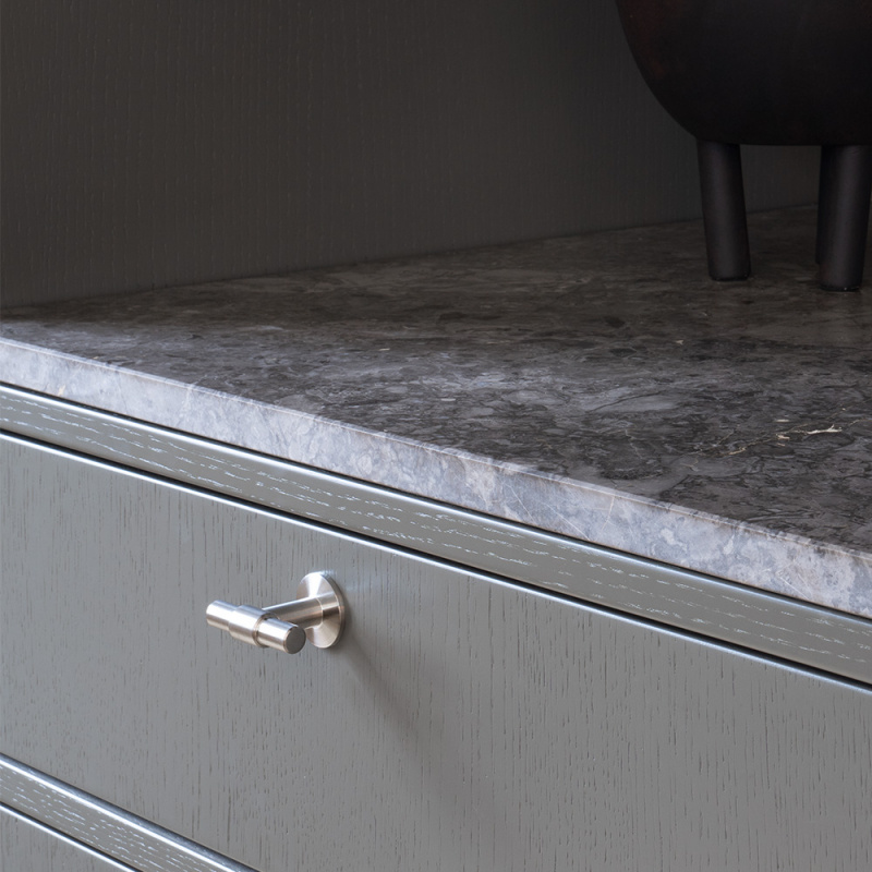 Knott T Uniform - Børstet rustfritt