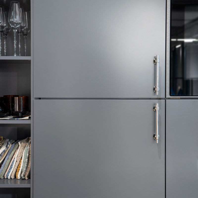 Håndtak Uniform - 128mm - Forniklet