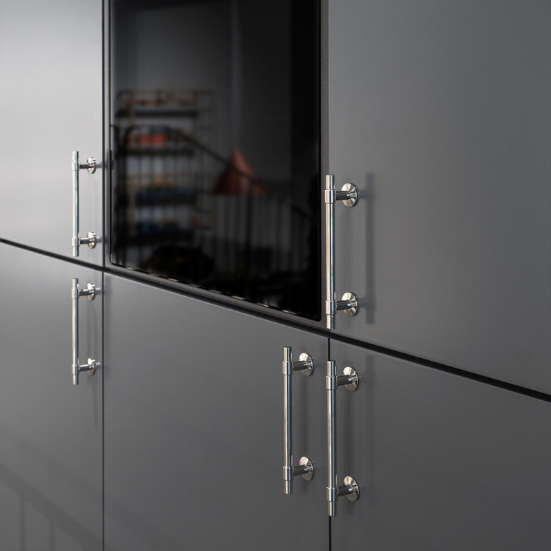 Håndtak Uniform - 128mm - Forniklet