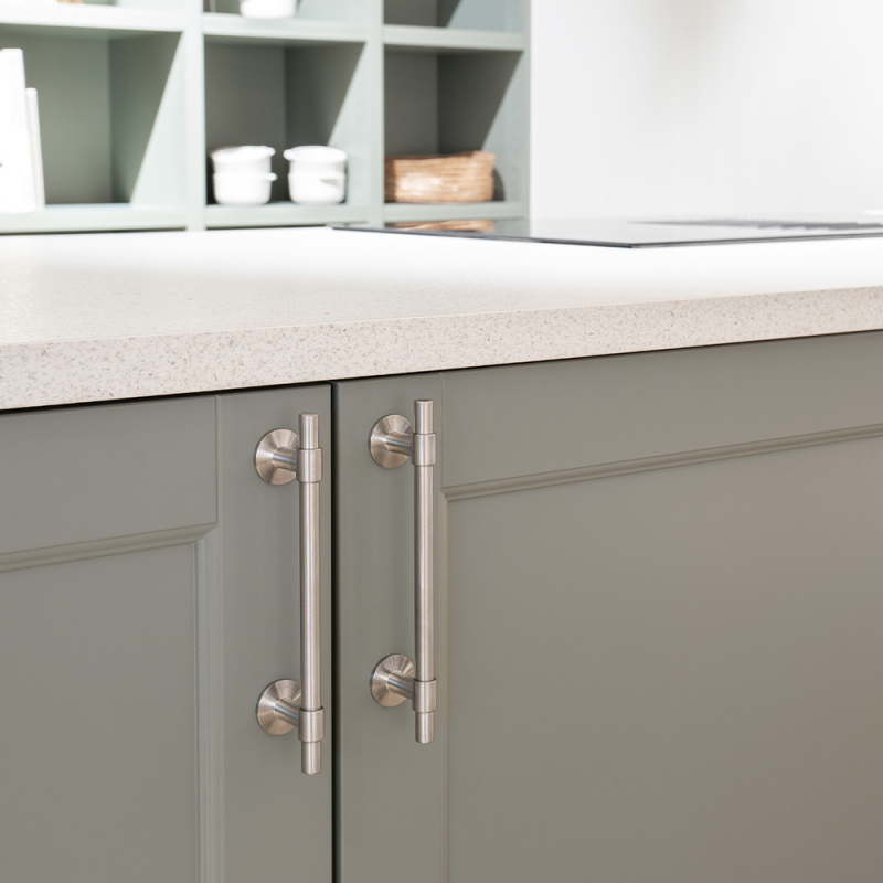 Håndtak Uniform - 128mm - Børstet rustfritt