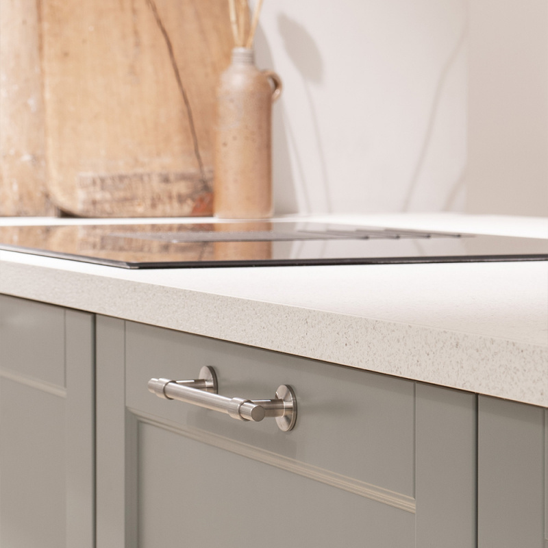 Håndtak Uniform - 128mm - Børstet rustfritt