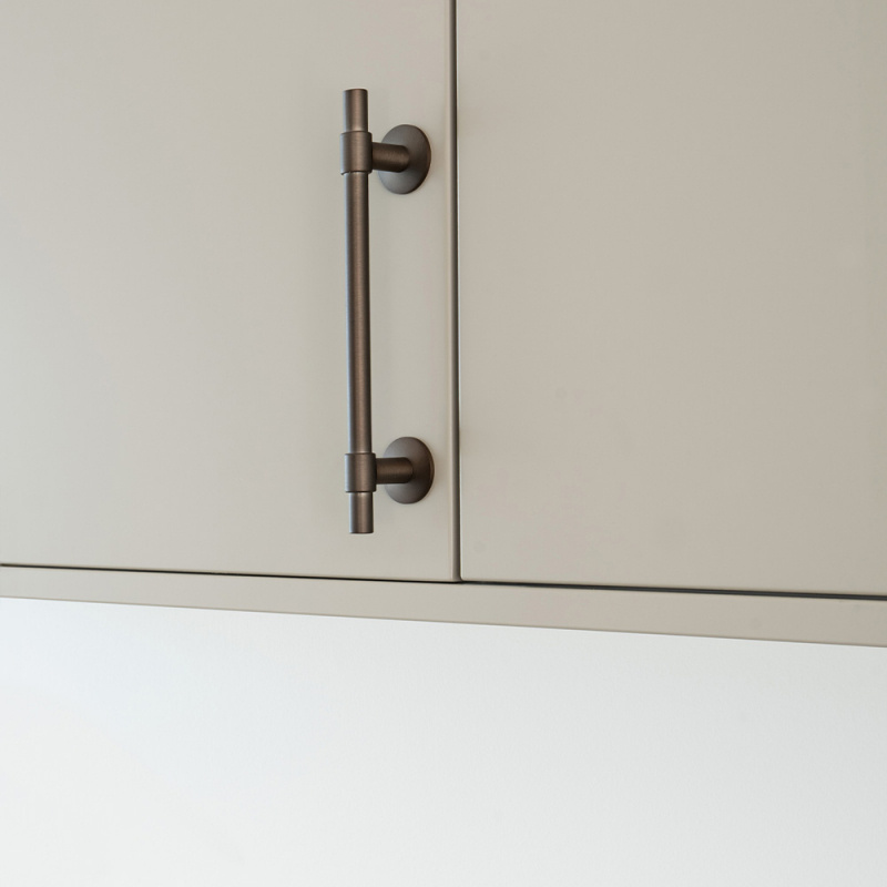 Håndtak Uniform - 128mm - Brunet messing