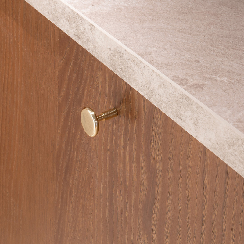 Knott Spira - 24mm - Polert messing