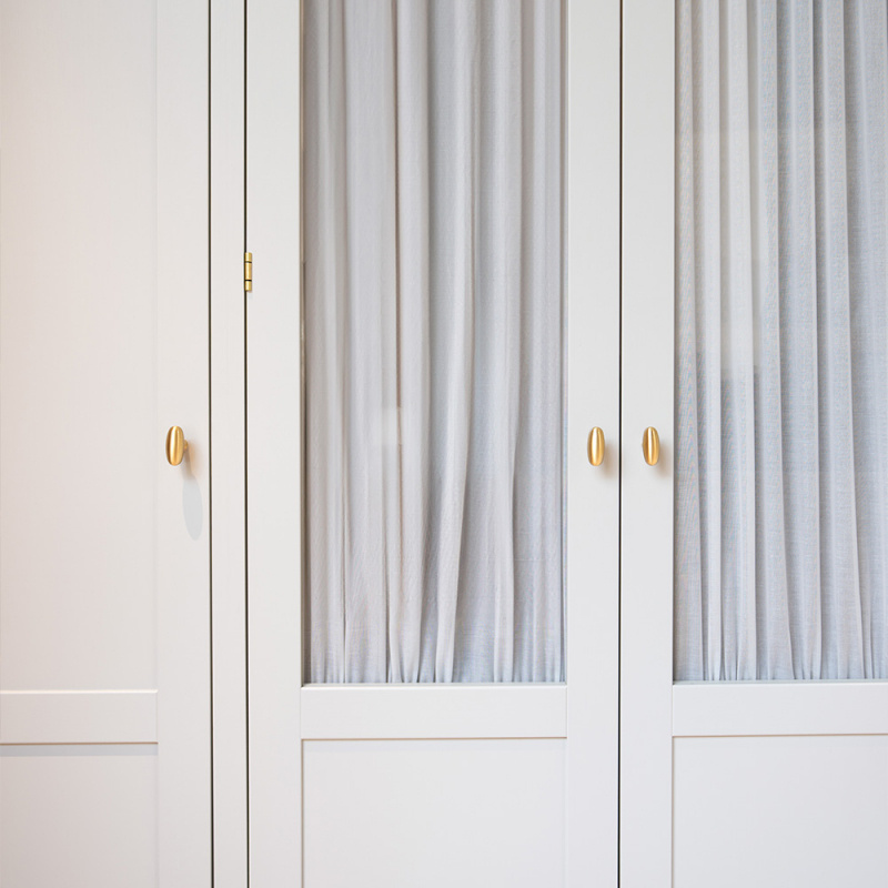 Knott T Oliver - Børstet messing