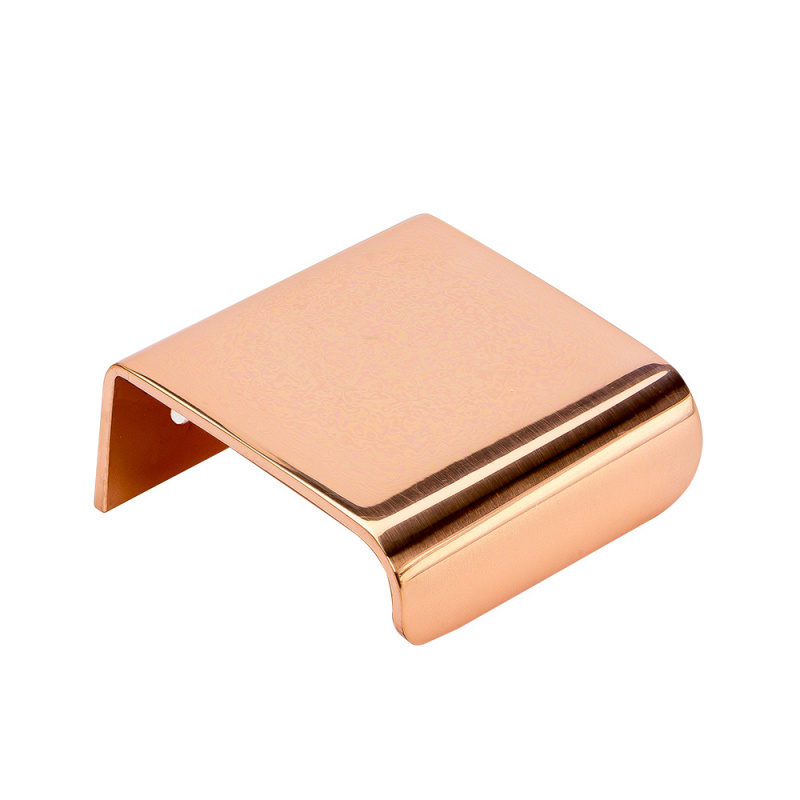 Håndtak Lip - 40mm - Polert kobber