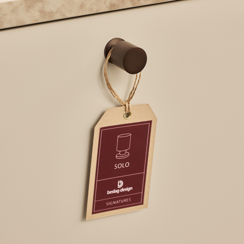 Knott Solo - 21mm - Brunet messing