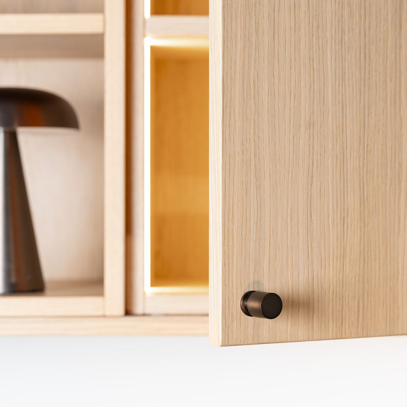 Knott Solo - 21mm - Brunet messing