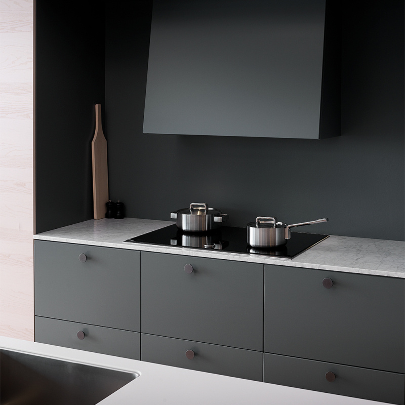 Knob Plato - Matt svart