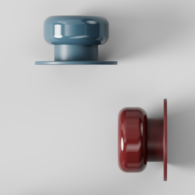 Knott Colette - 50mm - Glossy slate blue 