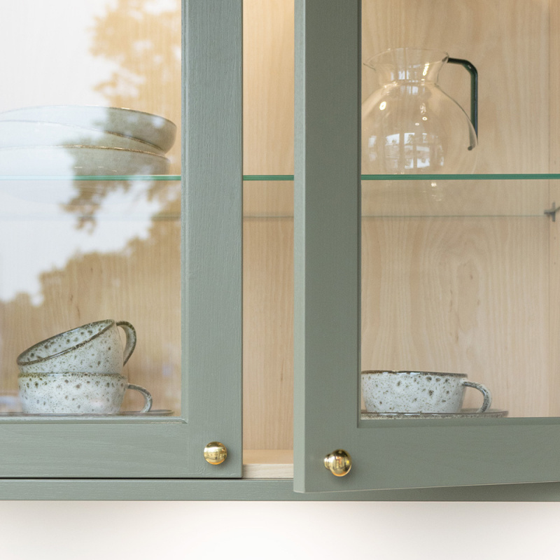 Knopp 7638 - 31mm - Polert Messing 