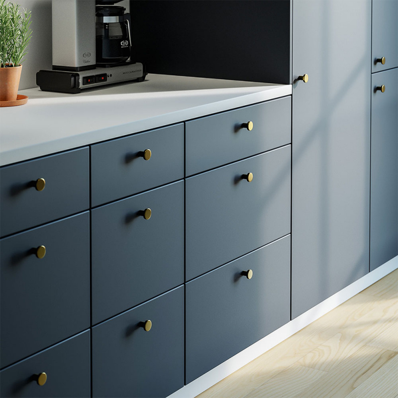 Knott 2078 messing i et vakkert kjøkken fra Härjedalskök