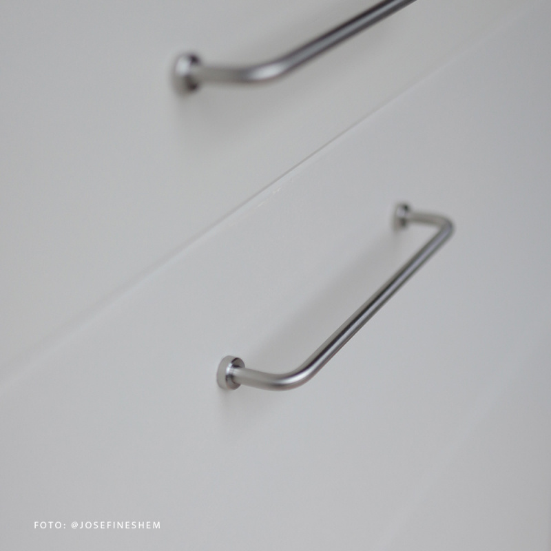 Håndtak Lounge - 160mm - Rustfritt