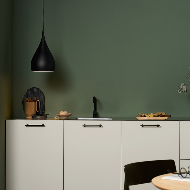 Håndtak Delta - 160mm - Matt sort