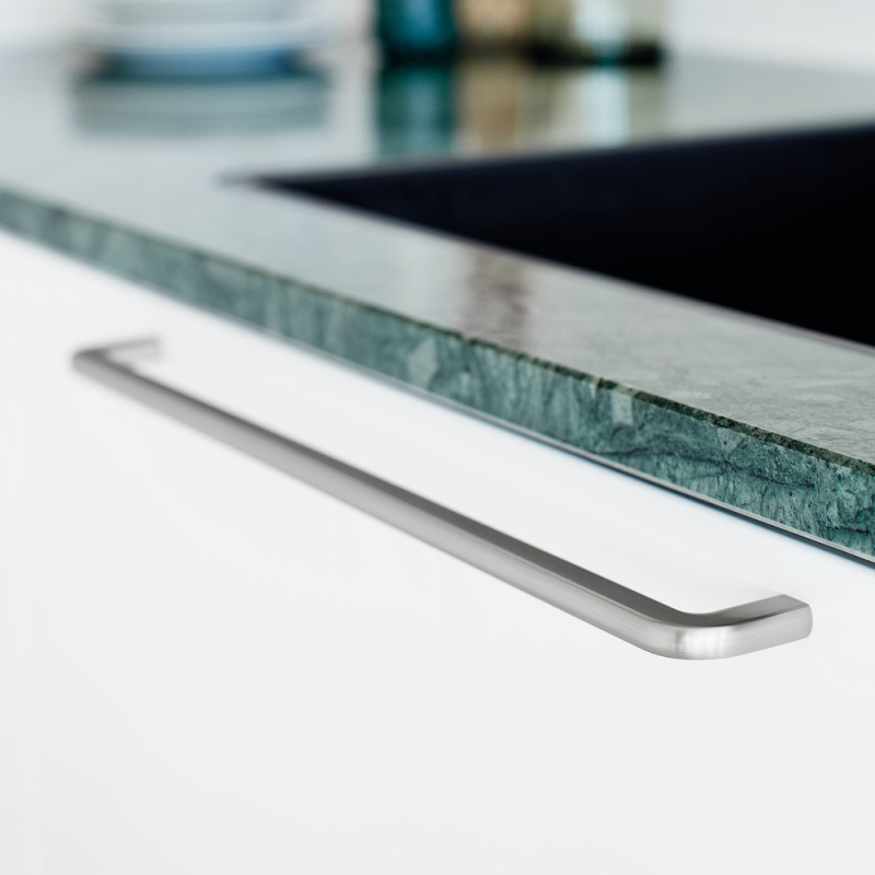 Håndtak Compact - 160mm - Rustfri look