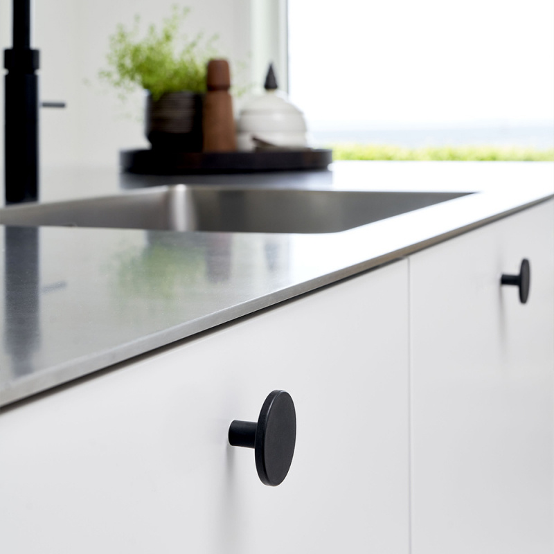 Knott Plato - 42mm - Børstet matt sort