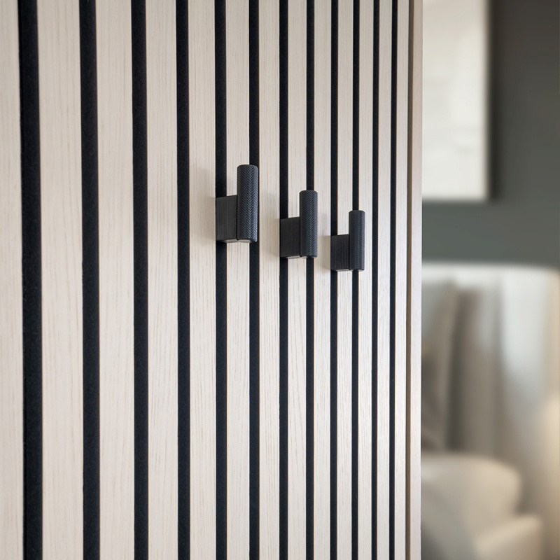 Knagg Graf - Matt svart