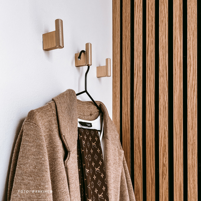 Knagg Graf - Messing