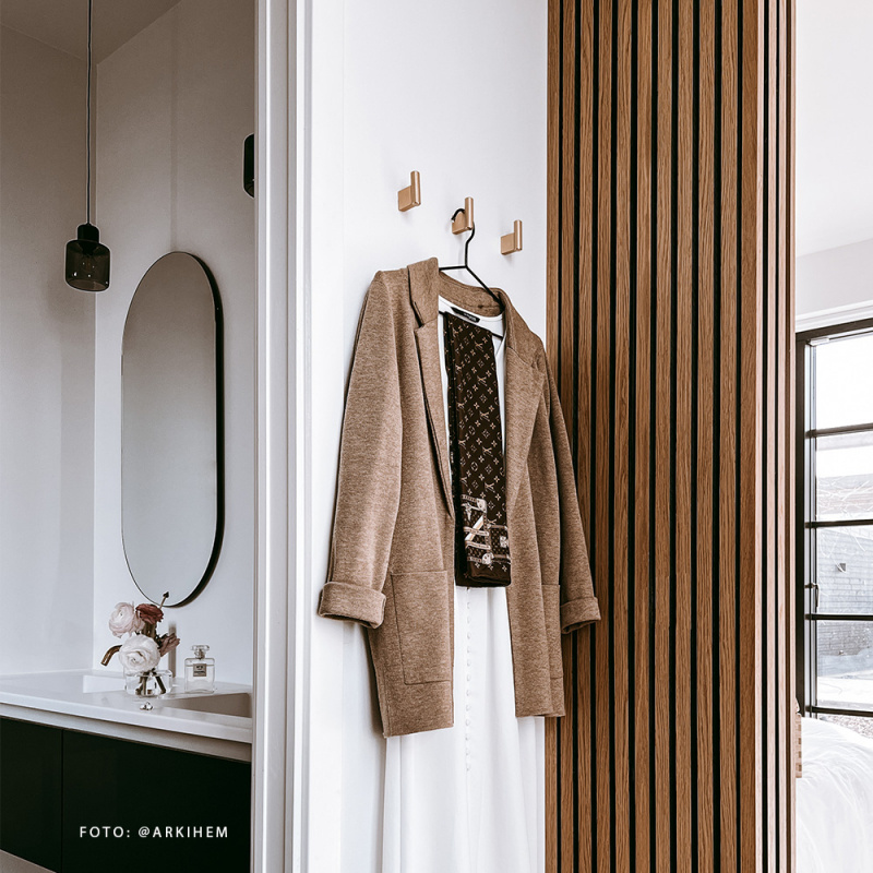 Knagg Graf - Messing