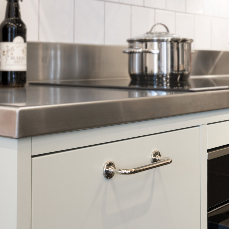 Håndtak Jubilee - 160mm - Polert nikkel