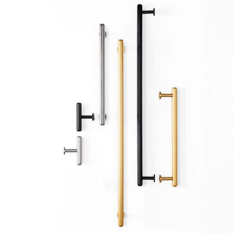 Knott T Rille mini - Børstet sort