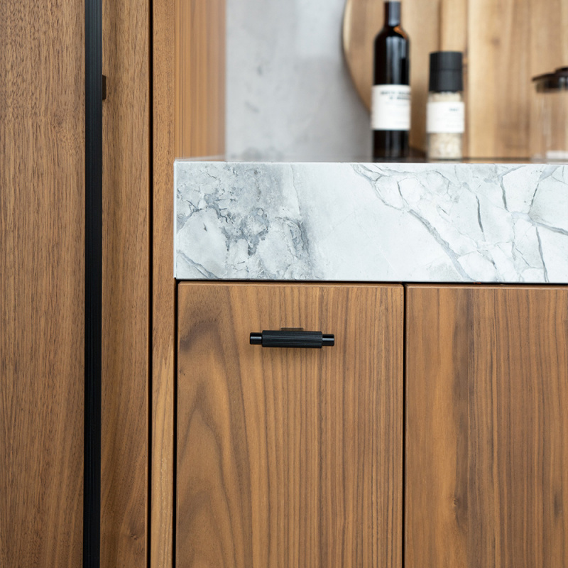 Knott T Arpa - Børstet sort