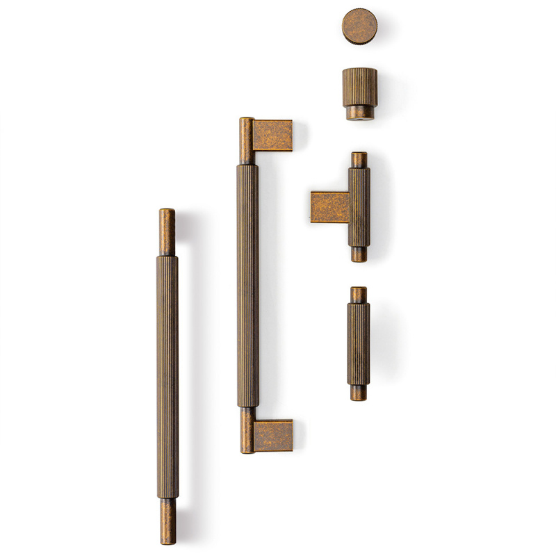 Knott T Arpa - Antikk messing