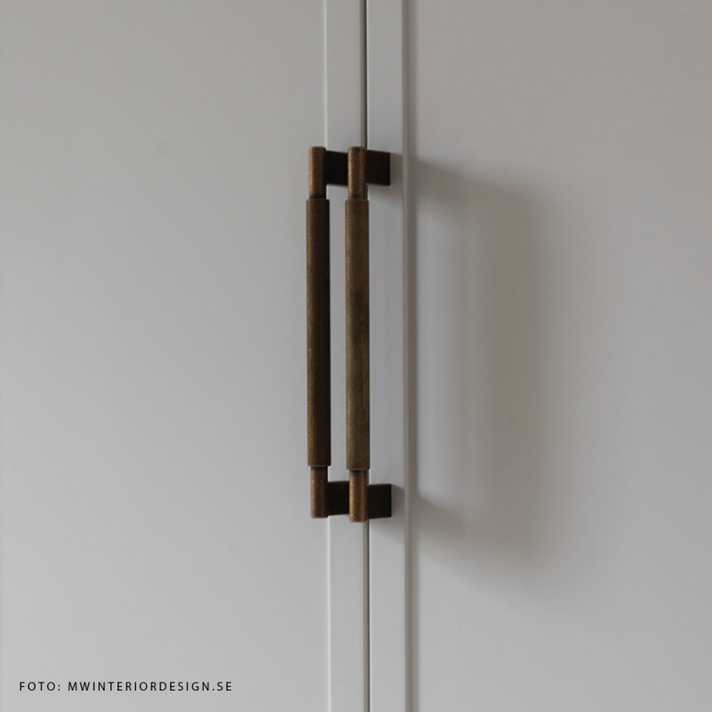 Håndtak Arpa - 192mm - Antikk messing