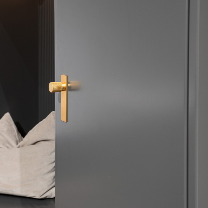 Knott Arpa - Bakplate - Børstet messing