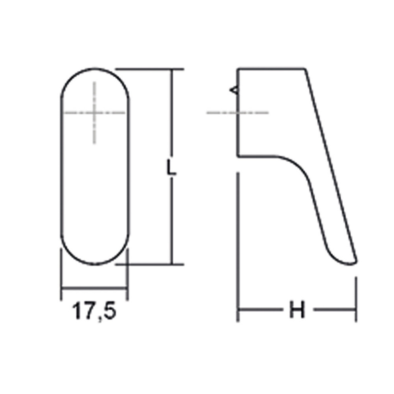 Knott Luv - Børstet messing