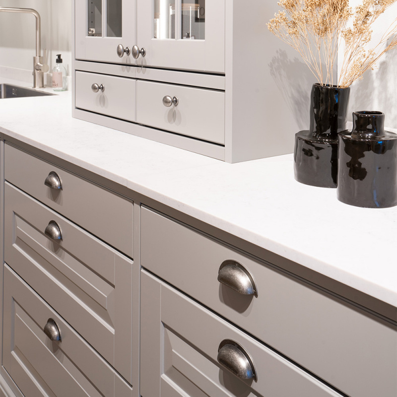 Skålhåndtak 3922 - 64mm - Tinn