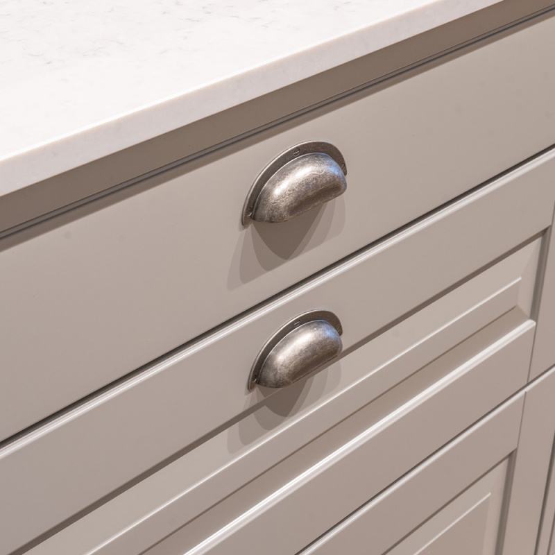 Skålhåndtak 3922 - 64mm - Tinn