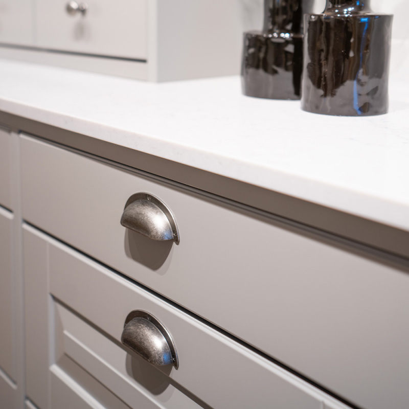 Skålhåndtak 3922 - 64mm - Tinn