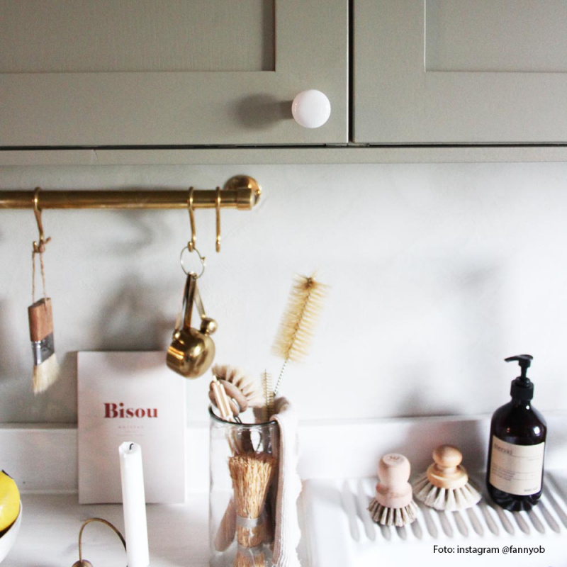 Knott 24136 - 30mm - Hvit/Forniklet