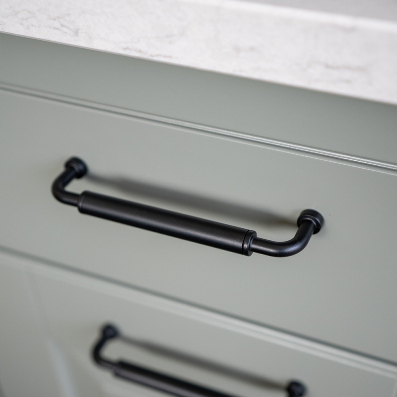 Håndtak Brohult M - 128mm - Svart/Svart