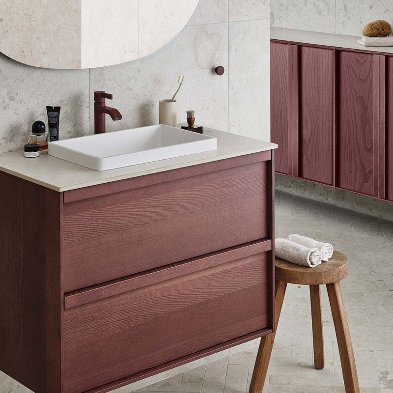 Knott Circular -Toniton Reddish Brown