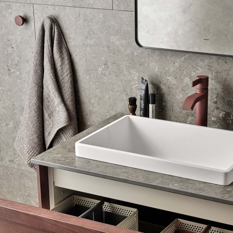 Knott Circular -Toniton Reddish Brown