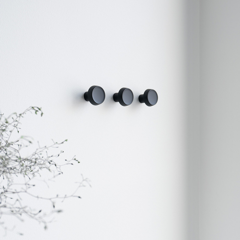 Knagg Caligola - 50mm - Sort