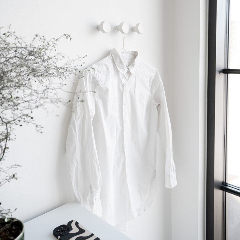 Knagg Caligola - 50mm - Hvit