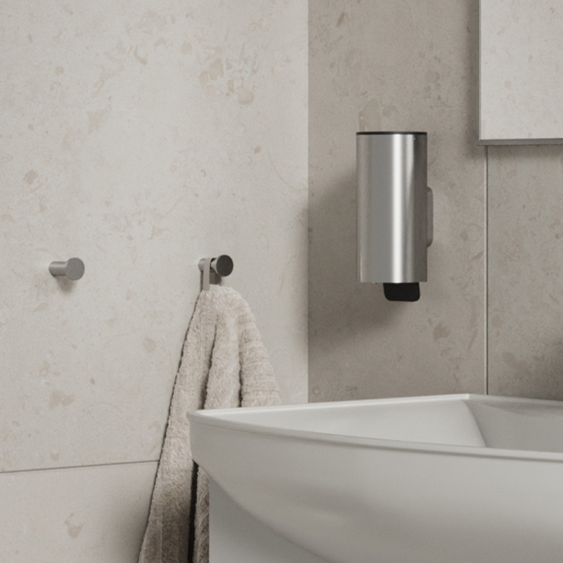 Knagg Stay - Børstet rustfritt