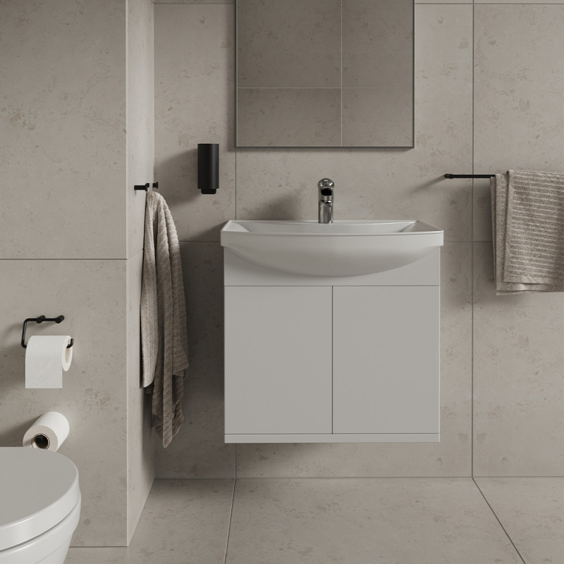 Knagg Stay - Matt svart