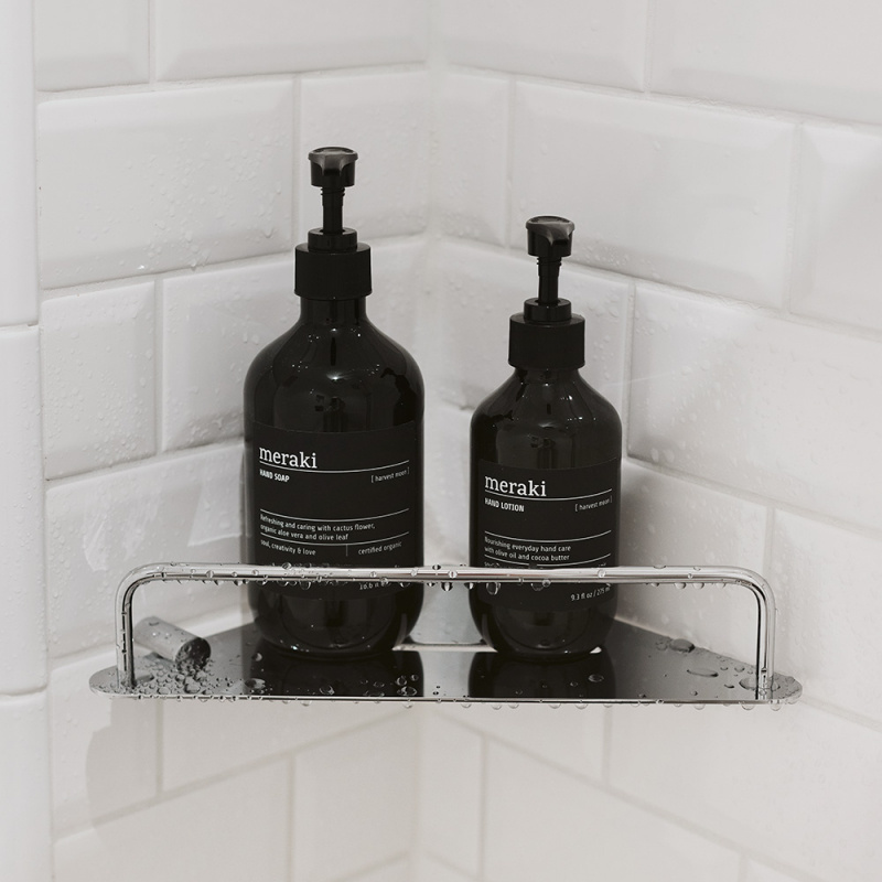 Match - Hjørnehylle - Polert krom