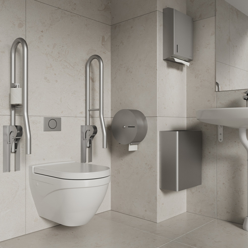 Avfallskurv Stay - 23L - Børstet rustfritt