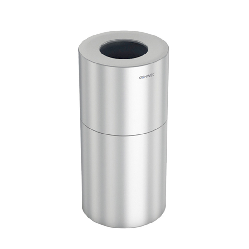 Avfallskurv Stay - 50L - Ø380mm - Børstet rustfritt