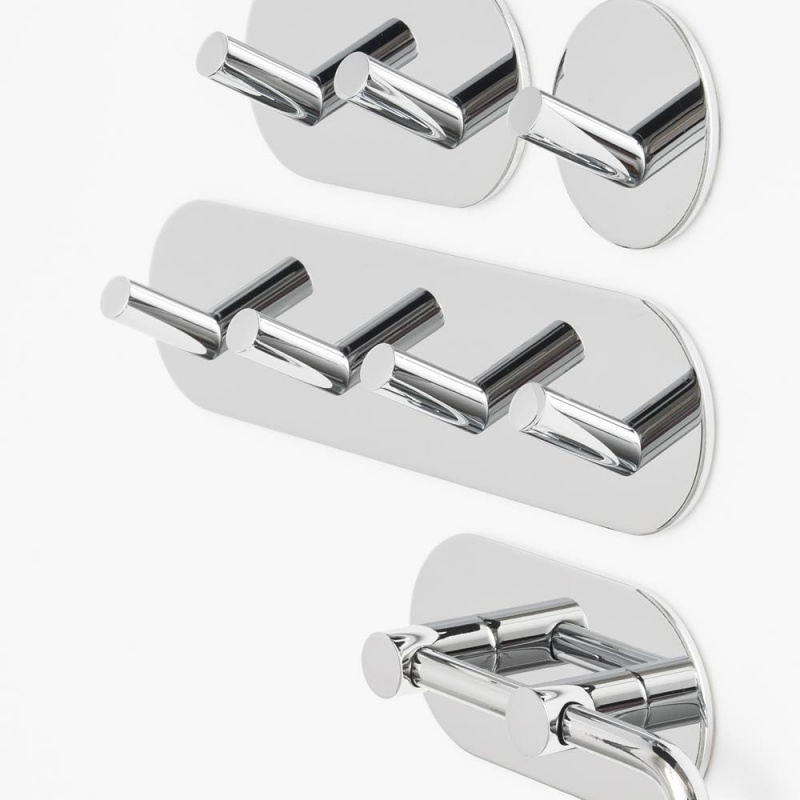 Base 100 - 1 Krok - Polert Krom