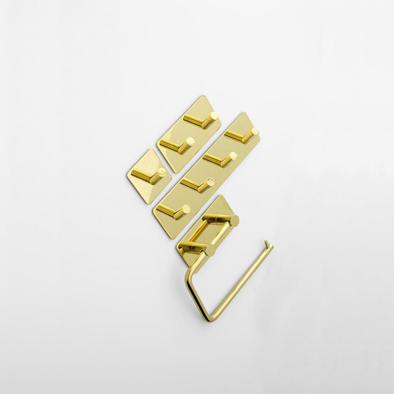 Base 200 - Toalettpapirholder - Messing