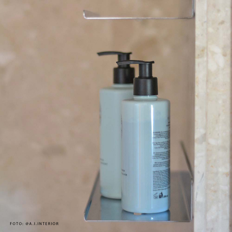 Base - Hylle - Polert krom