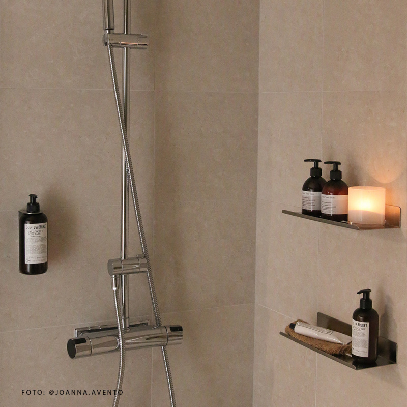 Base - Hylle - Børstet rustfritt