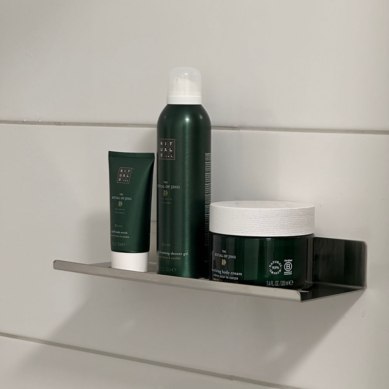 Base - Hylle - Børstet rustfritt